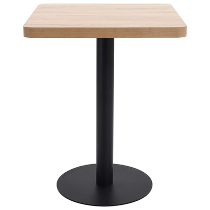 Bistro Table 60x60cm MDF Light Brown | HomeAndLiving
