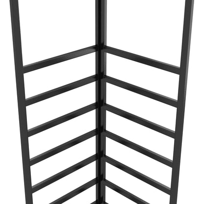 Garden Gazebo Powder-Coated Steel 4x3x2.7 m Anthracite