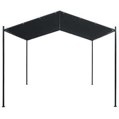 Gazebo Pavilion Tent Canopy 3x3 m Steel Anthracite