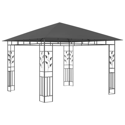 Gazebo with Mosquito Net 3x3x2.73 m Anthracite 180 g/mÂ²