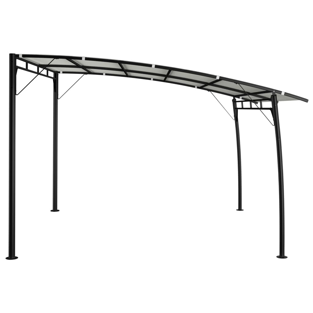 Garden Sunshade Awning 3x3x2.25 m Cream
