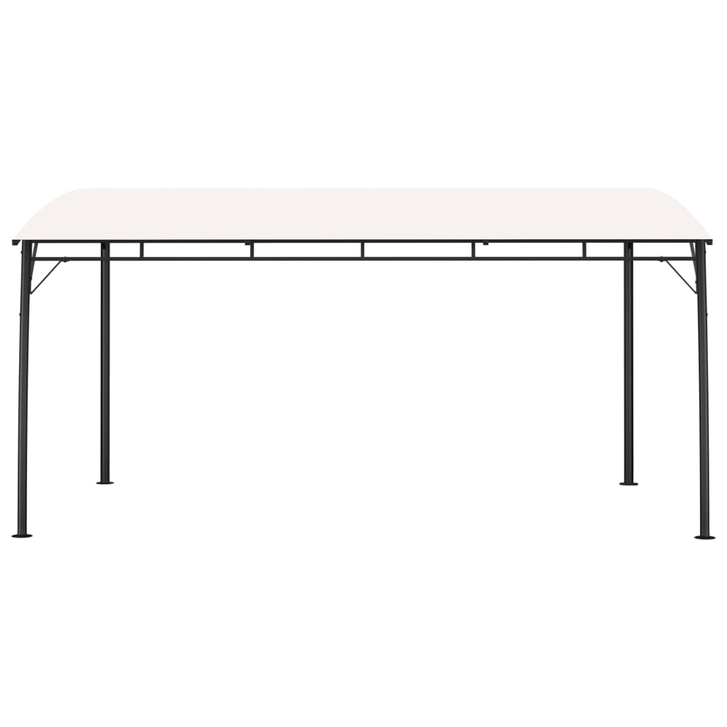 Garden Sunshade Awning 4x3x2.25 m Cream