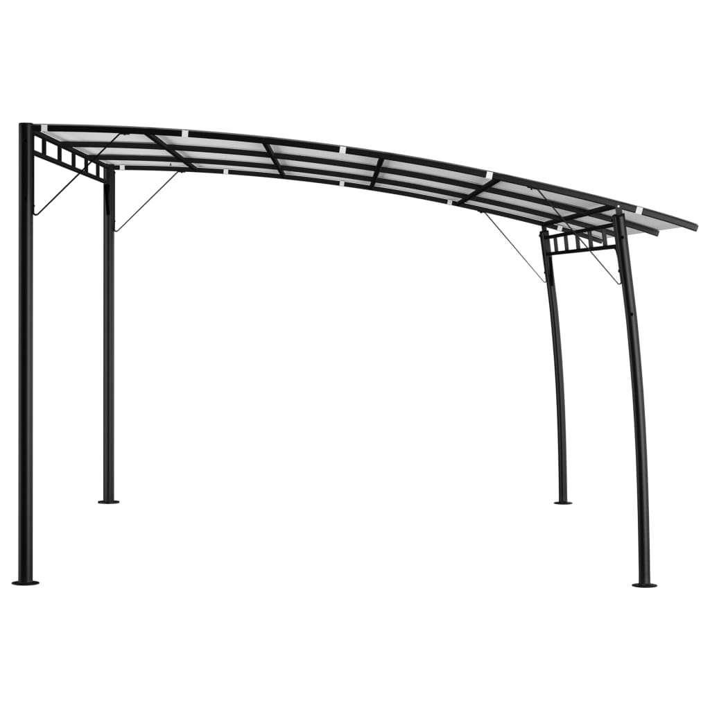 Garden Sunshade Awning 4x3x2.25 m Cream