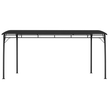 Garden Sunshade Awning 4x3x2.25 m Anthracite
