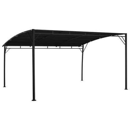 Garden Sunshade Awning 4x3x2.25 m Anthracite