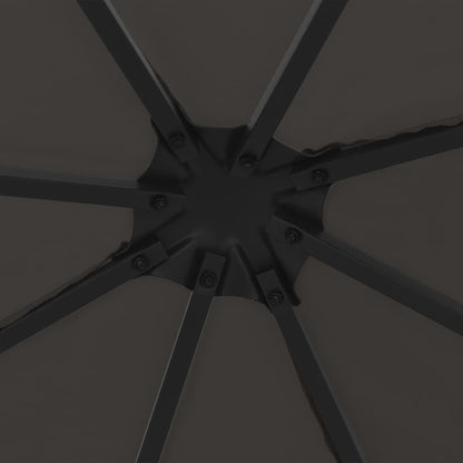 Gazebo 3x3 m Anthracite