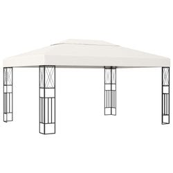 Gazebo 3x4 m Cream Fabric