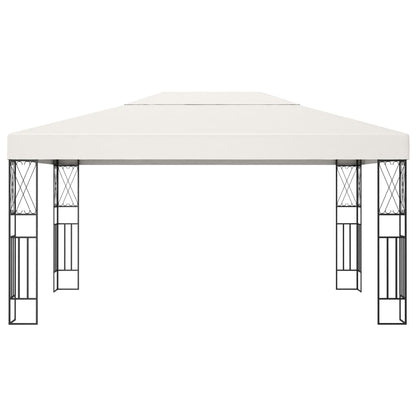 Gazebo 3x4 m Cream Fabric