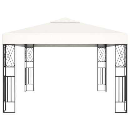 Gazebo 3x4 m Cream Fabric