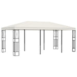 Gazebo 3x6 m Cream Fabric