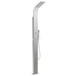 Garden Shower Panel System Stainless Steel Curved