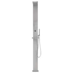 Garden Shower Panel System Stainless Steel Square