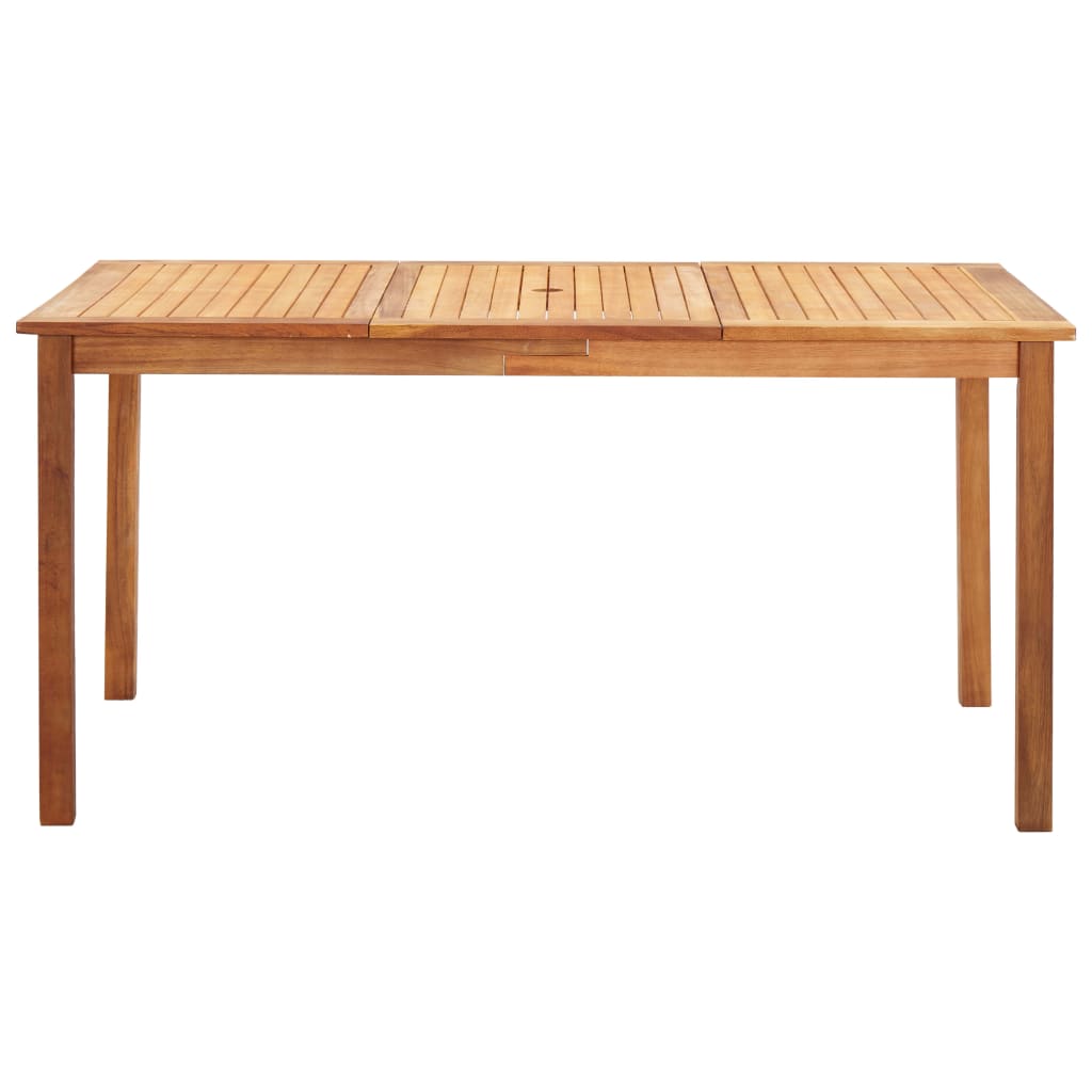 7 Piece Dining Set Poly Rattan and Solid Acacia Wood Grey