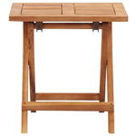 Folding Garden Coffee Table Solid Acacia Wood