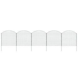 Arched Pond Fence Set Green