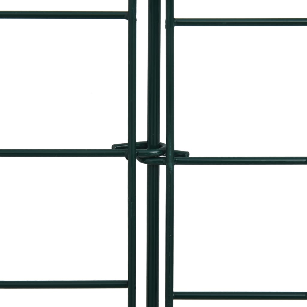 Arched Pond Fence Set Green