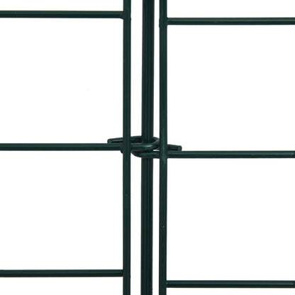 Arched Pond Fence Set Green