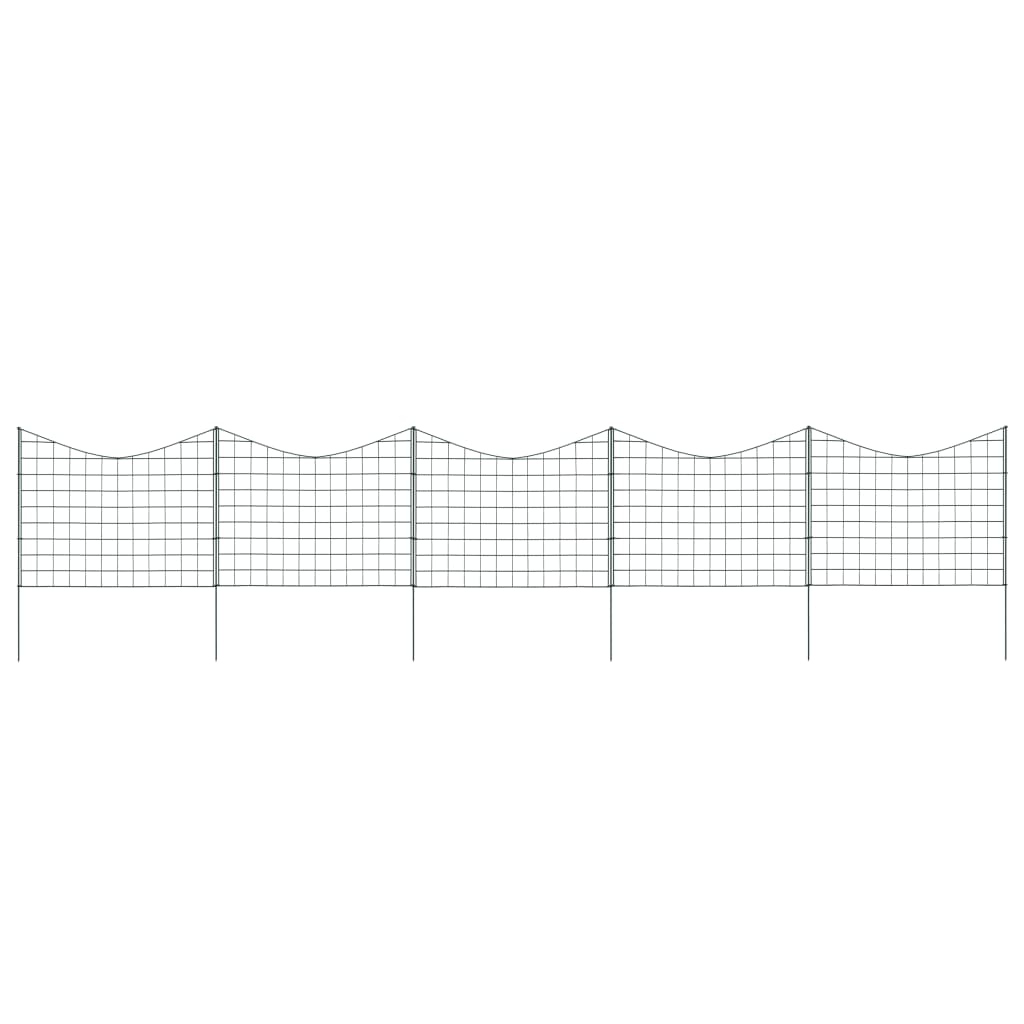 Lower Arch Pond Fence Set Green