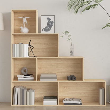 Book Cabinet/Room Divider Sonoma Oak - Chipboard