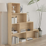 Book Cabinet/Room Divider Sonoma Oak - Chipboard