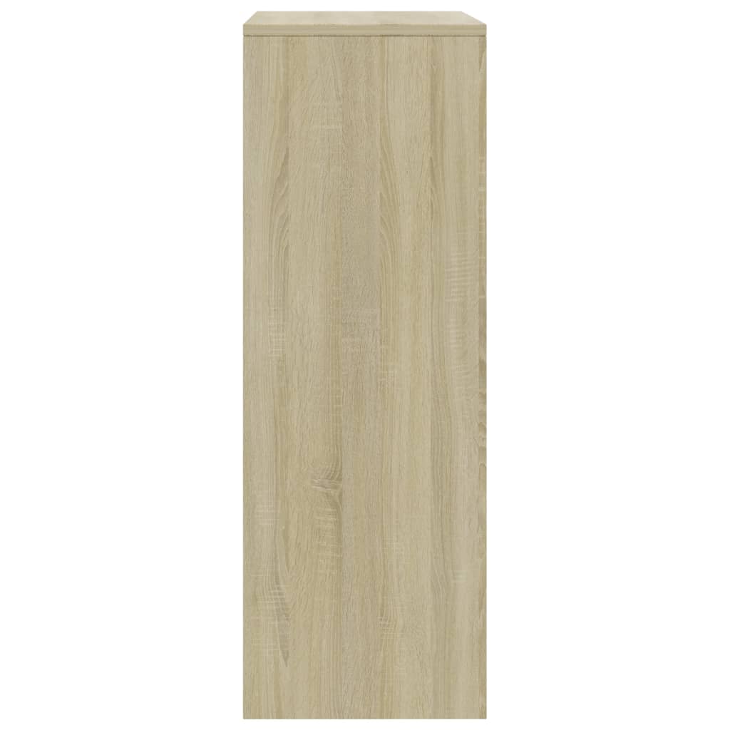 Sideboard with 6 Drawers Sonoma Oak - Chipboard