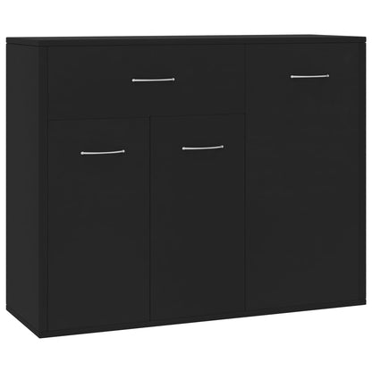 Sideboard Black, Chipboard