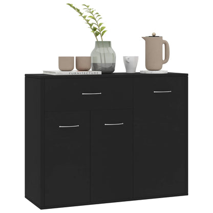 Sideboard Black, Chipboard
