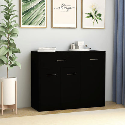 Sideboard Black, Chipboard