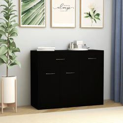 Sideboard Black, Chipboard