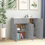 Sideboard Concrete Grey, Chipboard