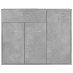 Sideboard Concrete Grey, Chipboard