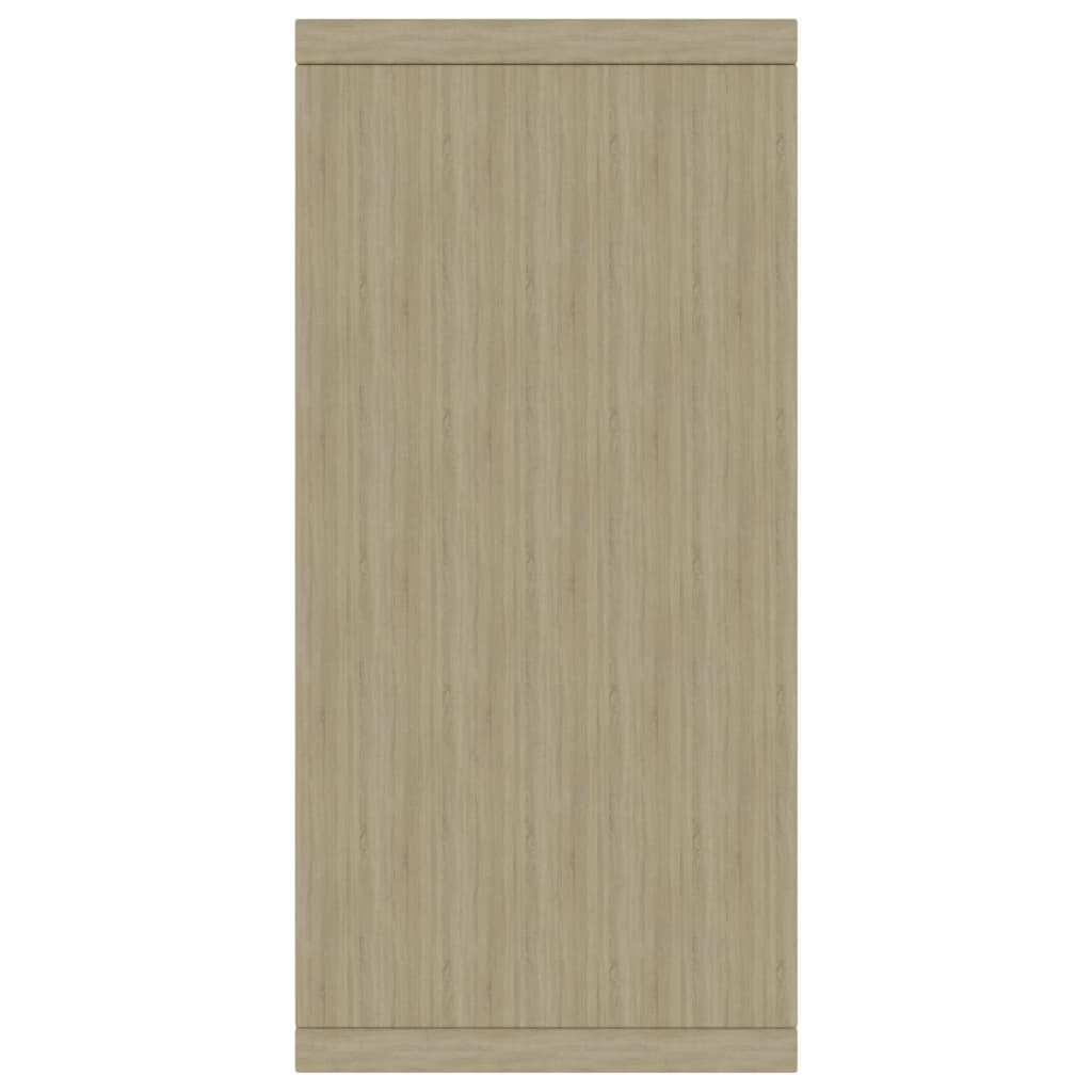 Sideboard White and Sonoma Oak, Chipboard