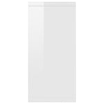 Sideboard High Gloss White,  Chipboard