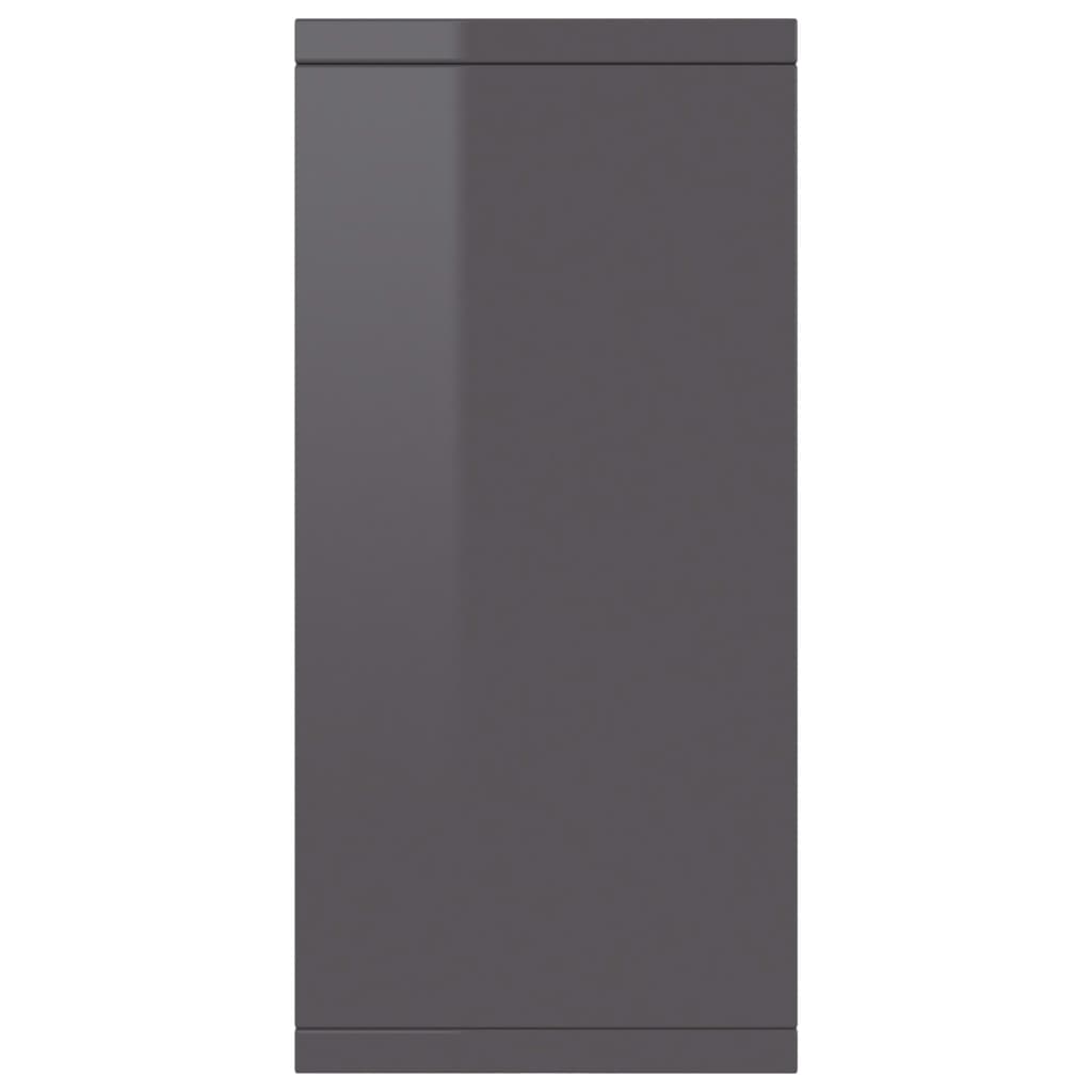 Sideboard High Gloss Grey -Chipboard