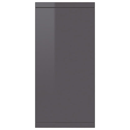 Sideboard High Gloss Grey -Chipboard