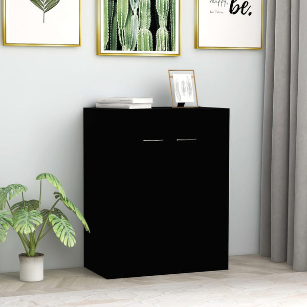  Sideboard  Black Chipboard