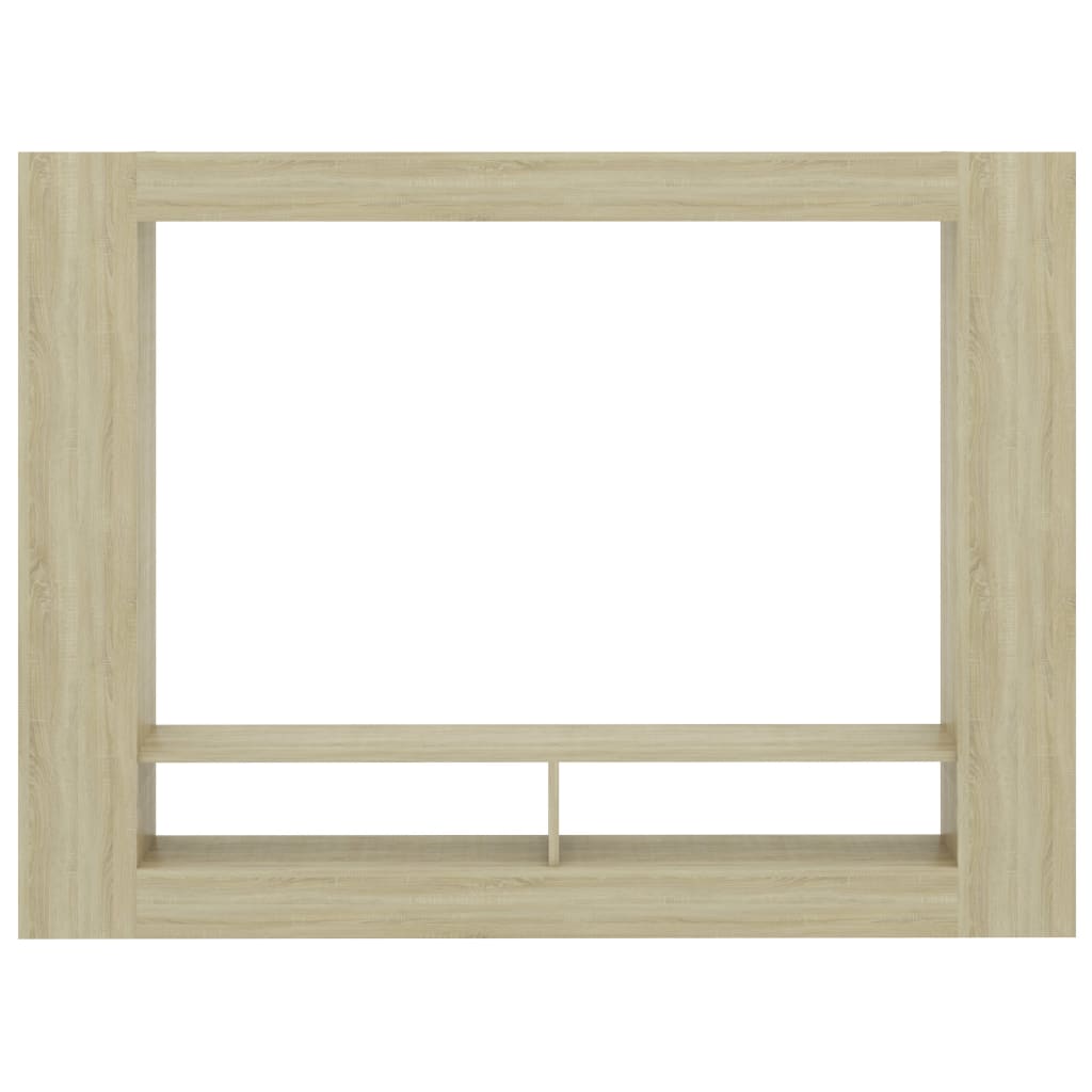 TV Cabinet Sonoma Oak 152x22x113 cm Chipboard