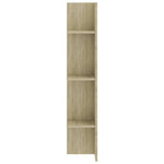 TV Cabinet Sonoma Oak 152x22x113 cm Chipboard