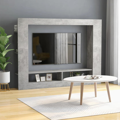 TV Cabinet Concrete Grey /Chipboard