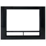 TV Cabinet High  Gloss Black  Chipboard