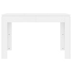 Dining Table White  Chipboard