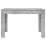 Dining Table Concrete Grey - Chipboard