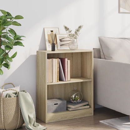 Bookshelf Sonoma Oak Chipboard - 60×24×76cm