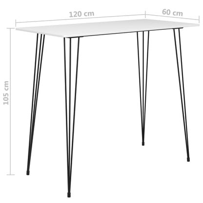 Bar Table White