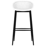 Bar Chairs 4 pcs White