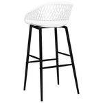 Bar Chairs 4 pcs White