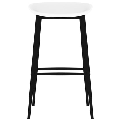 Bar Chairs 4 pcs White