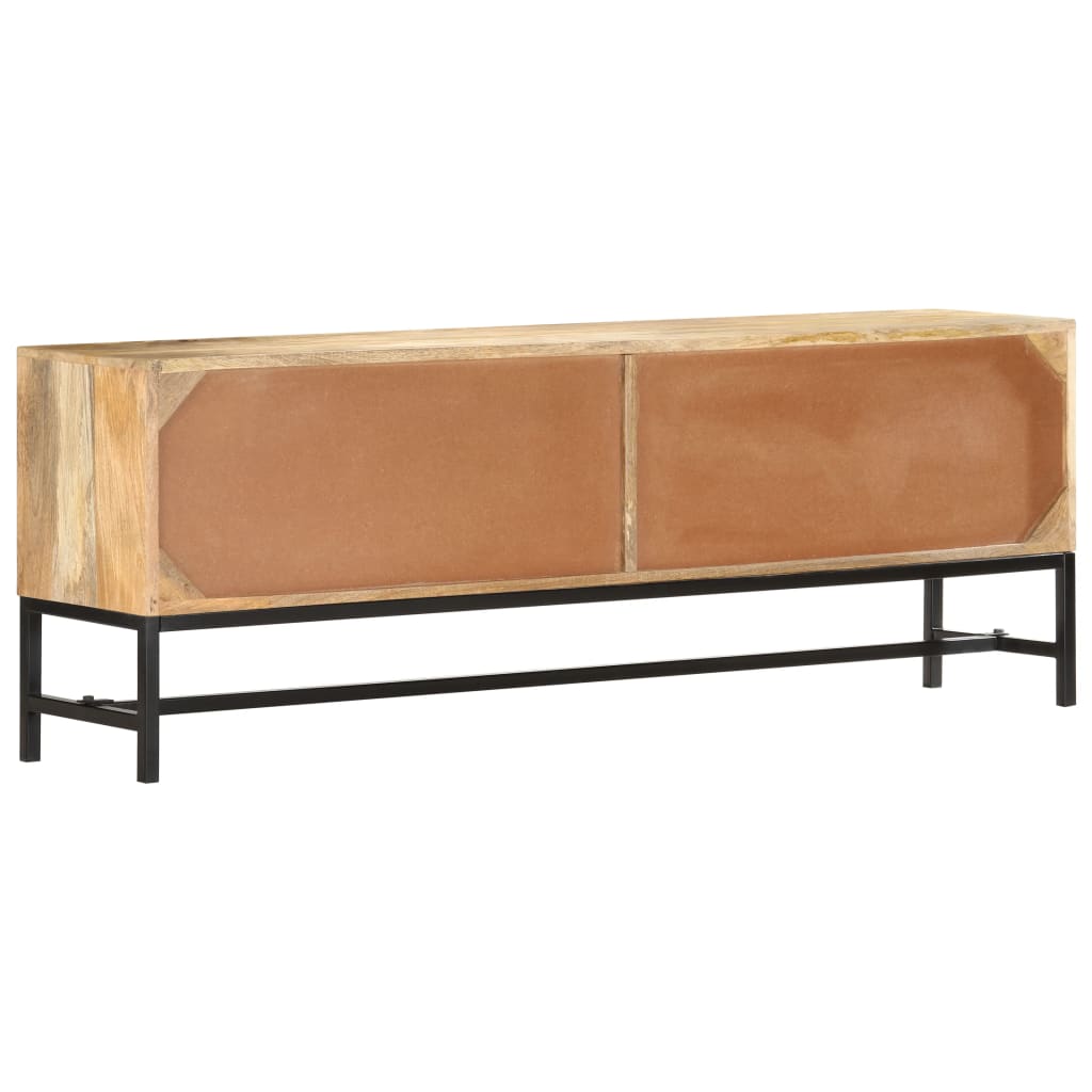 TV Cabinet Solid Mango Wood