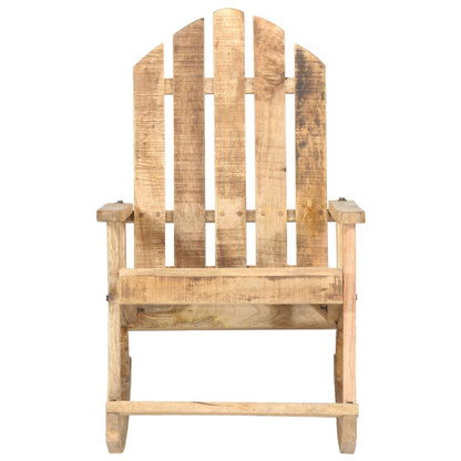Garden Rocking Chair Solid Mango Wood