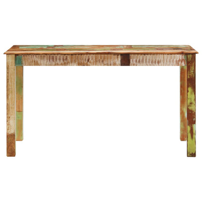 Dining Table Solid Reclaimed Wood - 140×70×76cm